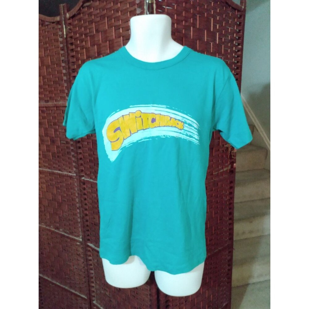 Rare Vintage 80s CBC Switchback TV Show Promo T Shirt Large Single Stitch